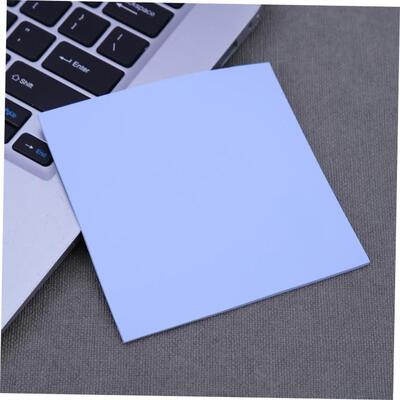 200pc 10x10mm silicone thermal pad sheet computer cpu grap