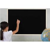 实木框磁性学黑板挂笔式 儿童课写955室教店铺广告粉校留言板磁性