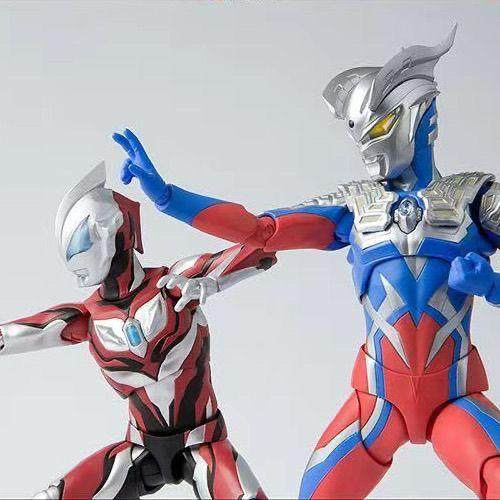 SHF闪耀特利迦奥特手办关节可动特利迦诺亚赛罗捷德迪迦布莱泽