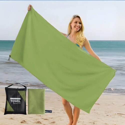 Beach Towel Oversized,Thick Sand Free Microfiber Quick Dry T