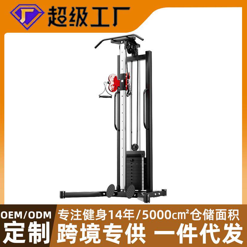 单边飞鸟龙门架家用小型健身夹胸多功能高低拉综合力量训练器材械