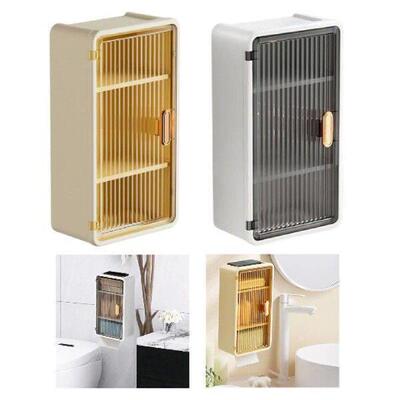 Tissue Holder with Shelf Toilet Paper Holder Wall Mounted