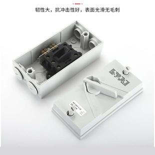防水隔离开关220 380V室外防雨旋转开关UKF1234P20 63A出口款