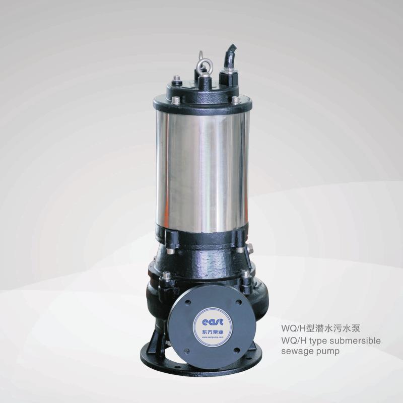 上海东大泵业WQ方80地下室自动搅匀排污泵工功业污水泵38HCN0v率