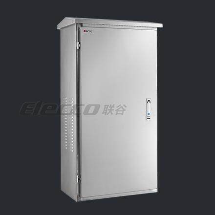 不锈钢户外柜600*1000*350mm/室外动力柜IP55防护电气柜A级