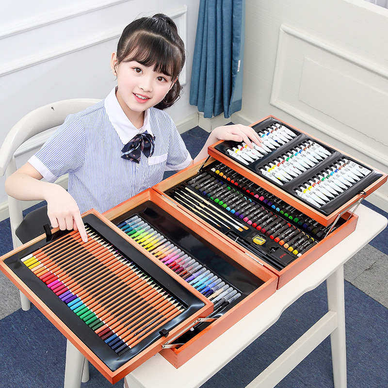 水彩笔套装儿童小学生36色绘画套装礼盒装初学者手绘彩色笔可水洗,文具电教/文化用品/商务用品,水彩笔,淘宝优惠券,粉丝福利购,淘宝优惠卷