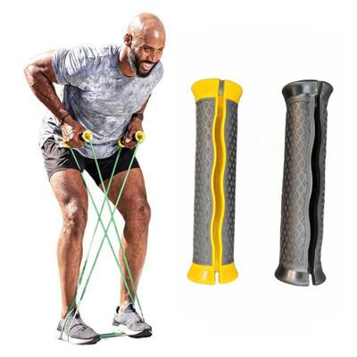 1 Pair Resistance Band Handles Exercise Bands Handles Protec