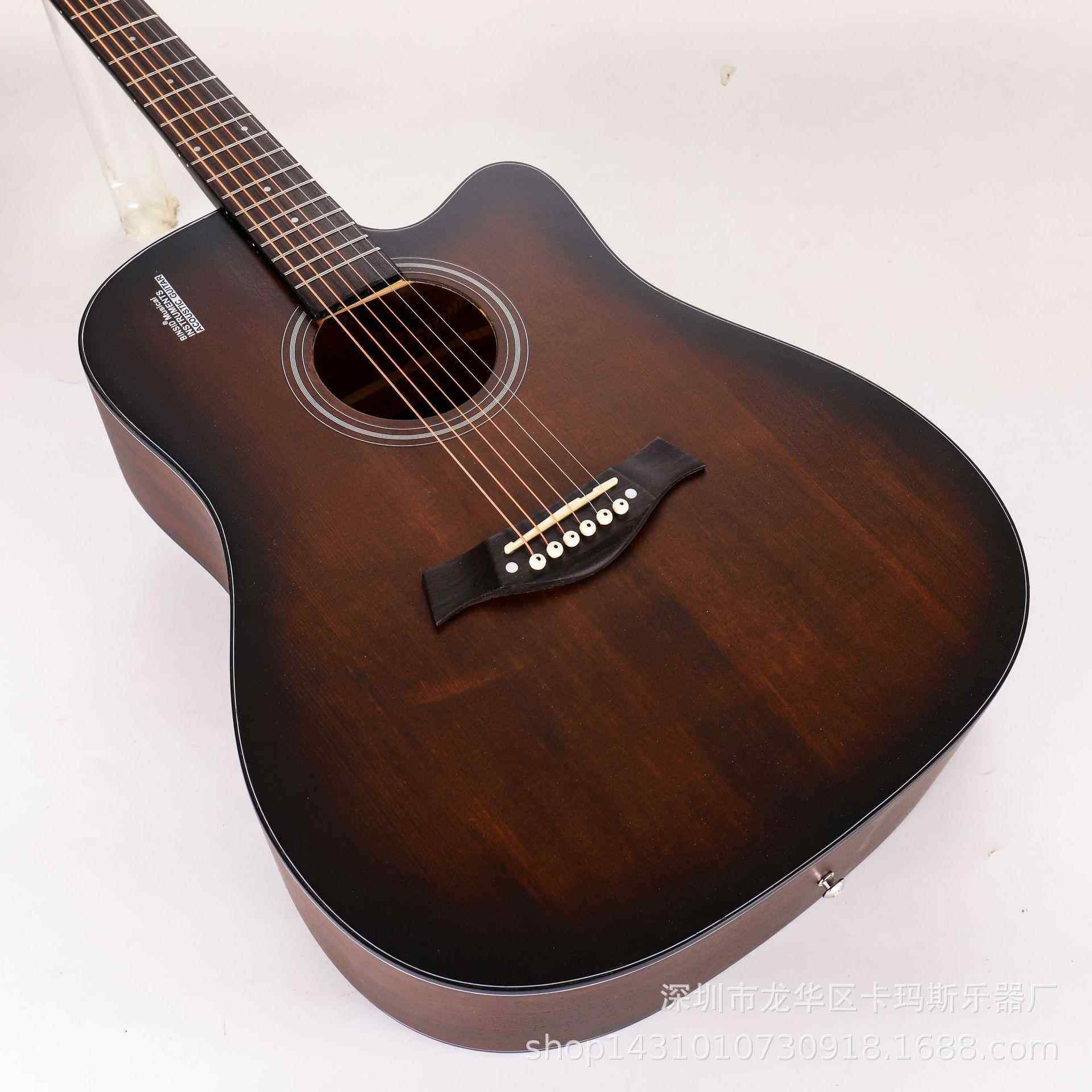家40寸40寸41寸吉他41寸云杉面板民谣吉他吉哑沙比利木光吉他初学