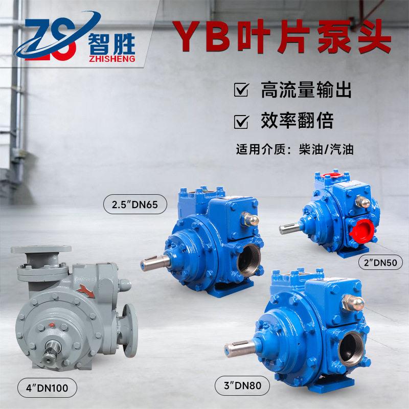YB系列叶片泵头YB50/65/80/100计量总成传输泵YBVanePump