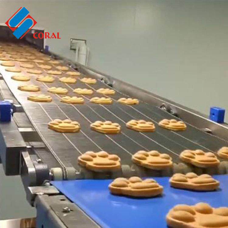 全自动燃气型软华夫生产线 甄格能量饼干设备 珊瑚厂家直销