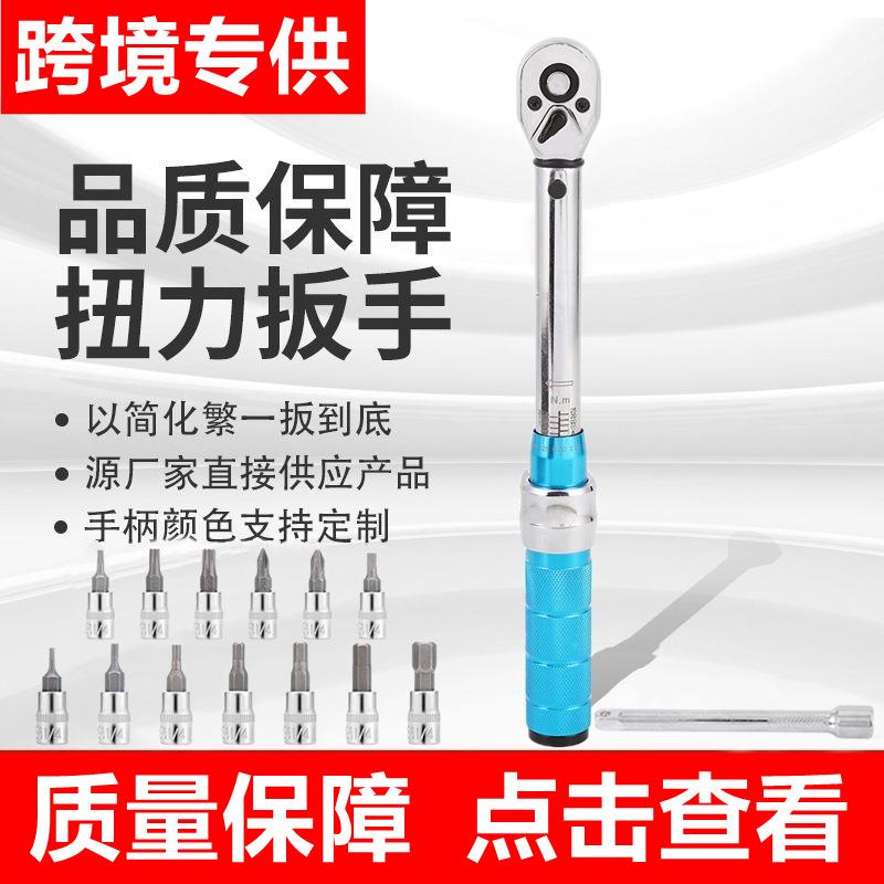 自行车扭力扳手套装2-20NM 1/4棘轮套筒 扭矩扳手厂家直销
