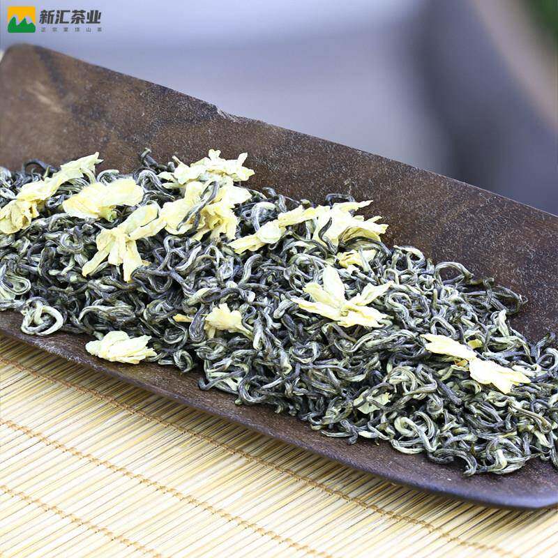 四川茉莉花茶2025新茶蒙顶山碧潭浓香型细芽甘露飘雪散装茶叶250g