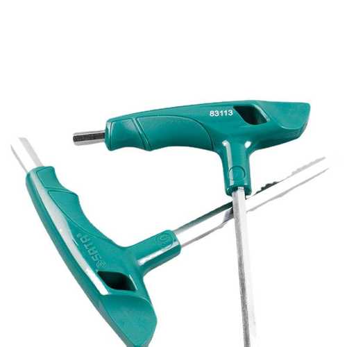 世达工具内六角扳手套装加长T型内六角扳手螺丝刀套装09117/09118