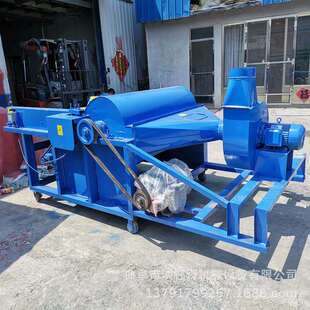 潾钰奇棉花开松机钉板型旧被套开花机汽车内饰废料开松机