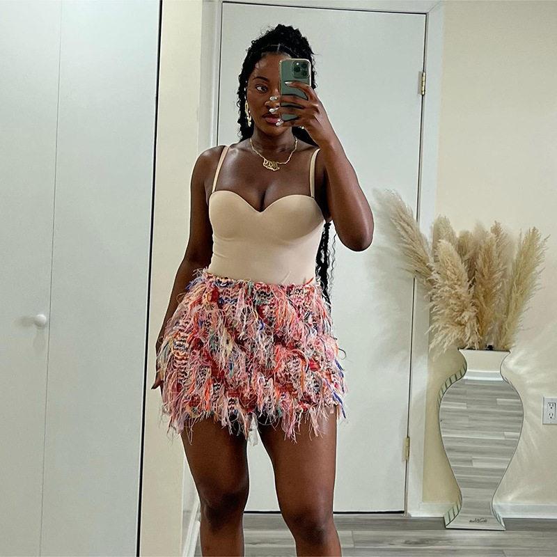2025 Trendy Bohemian Summer Skirts Womens All Over Print图片
