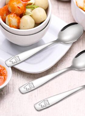 Toddler Utensils Kids Silverware Set Fork Knife and Spoon