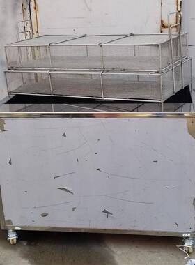 单槽超声波清洗机板材不锈钢零部件清洗机工业超声波清洗机