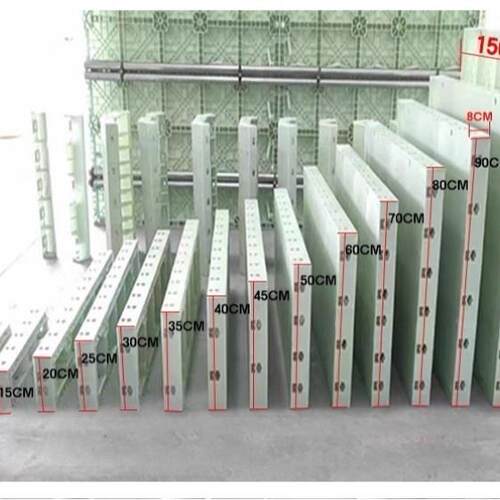 BS塑钢JJZA模板现浇塑建筑料模板防撞墙混护凝土坡塑料模具