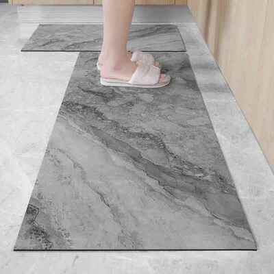 厨房地垫防滑防油可擦免洗地毯防水免清洗垫子硅藻泥吸水专用脚垫