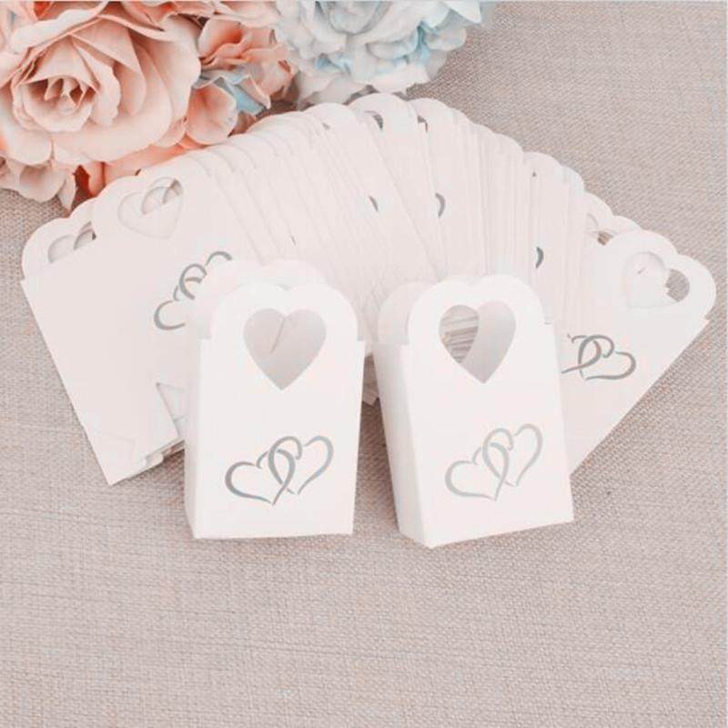 迷你礼品盒手提袋小号珠光纸喜糖盒子烫银LOVE礼物包装手拎爱心