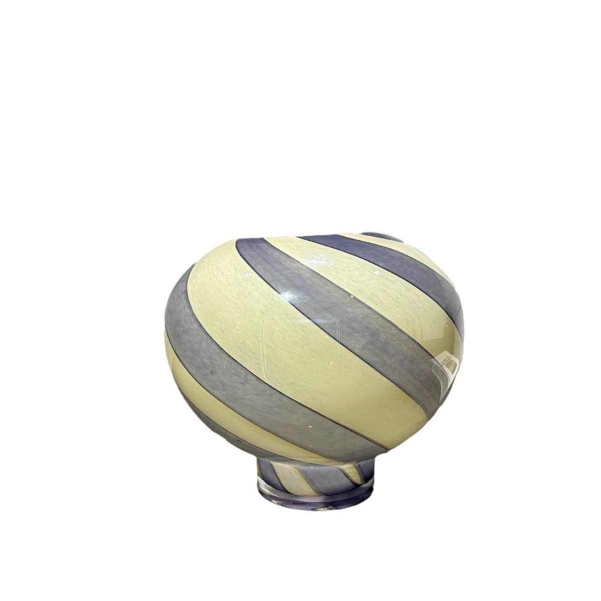 法式中古双拼色螺旋纹圆形花瓶家居高级感小众艺术摆件水培插花器,家居饰品,花瓶,淘宝优惠券,粉丝福利购,淘宝优惠卷