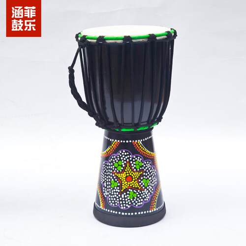 正品非洲鼓初学者手工羊皮手鼓/810童/园12寸云南儿幼儿学生成人