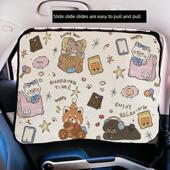 嵌入式 车窗遮阳婴儿侧窗遮光遮阳汽车婴儿绝缘遮阳轨道汽车窗帘