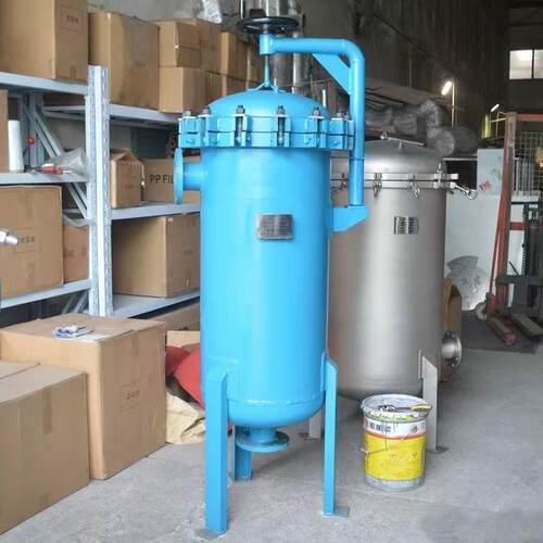 精密保安过滤器304不锈钢碳钢袋式卡箍式法兰工业前置净水处理