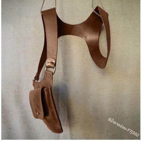 欧美新款背带腋下挎包男士户外可调节小包Men's shoulder bag
