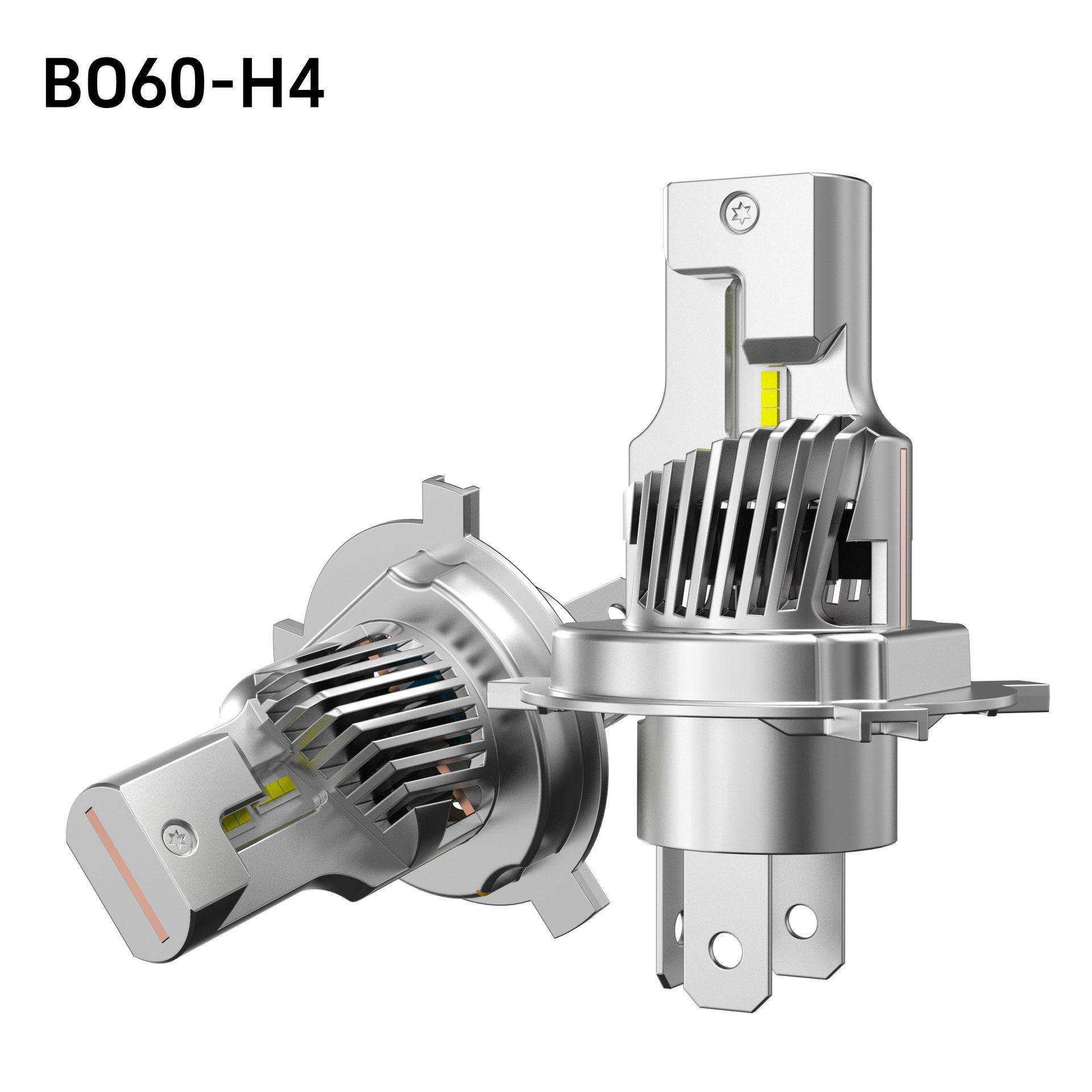 LED汽车灯Bo60直插LED大灯H4汽车头灯汽车配件远近光跨境