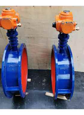 烟道蝶阀D941W-2.5CDN400高温烟气电动通风蝶阀