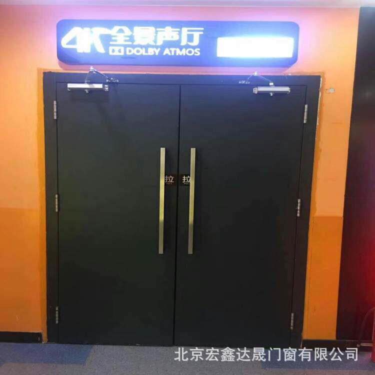 隔声门软包隔音门钢质防火隔音门厂家适用剧场影院录音棚等
