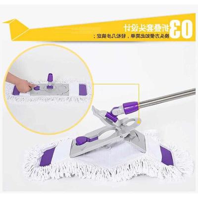 把推式布套墩布尘托旋转大号吸水拖布拖把平托平板拖推木地板地平