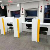 漆银行非现签金烤受理台财柜台金融公司业务办理台约柜理烤漆银行