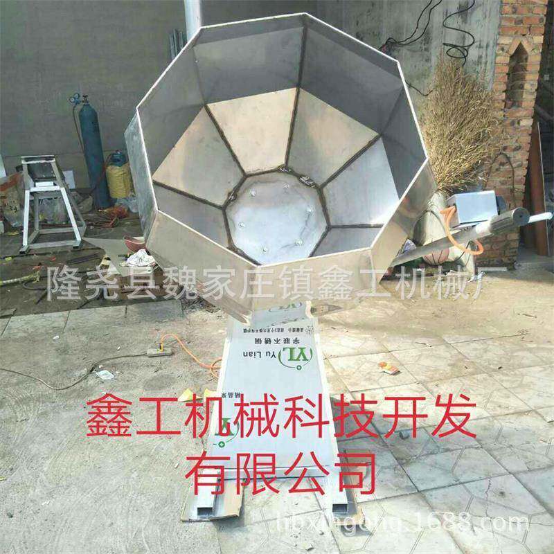 不锈钢八角桶上油调味机食品裹油上味调料机狗粮颗粒调味拌料设备图片