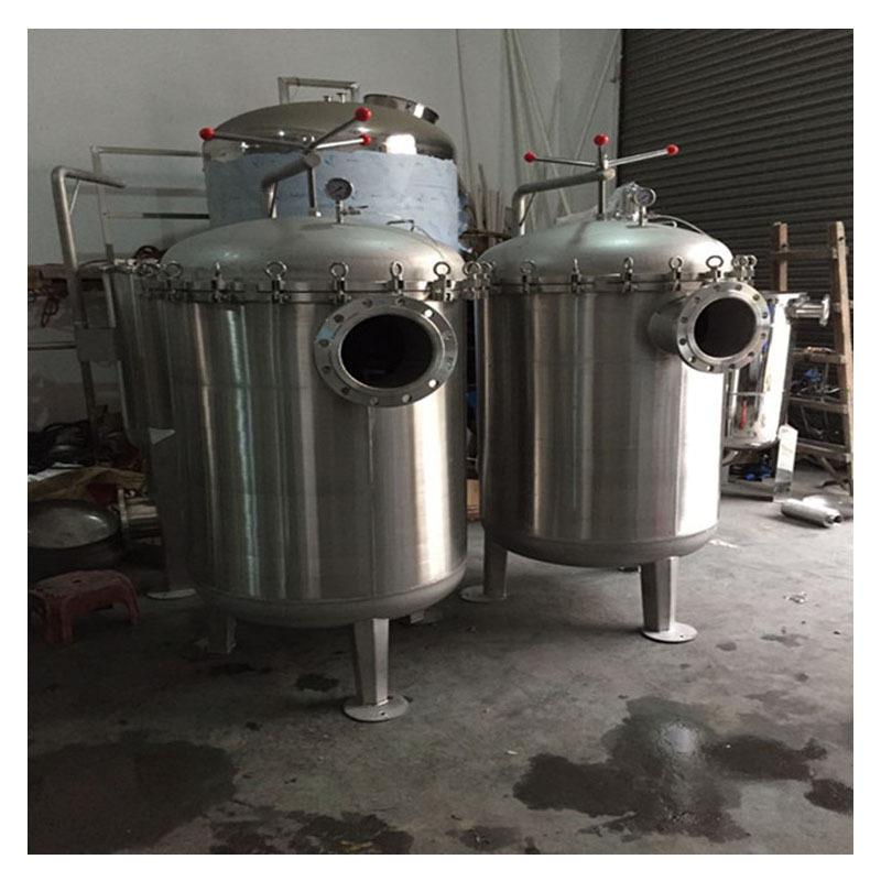 厂家直销不锈钢高效袋式过滤器12袋摇臂吊环大流量袋式过滤器
