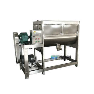 干粉加热烘干混料机 双螺带粉体混合机 搅拌机 卧式 25年厂家