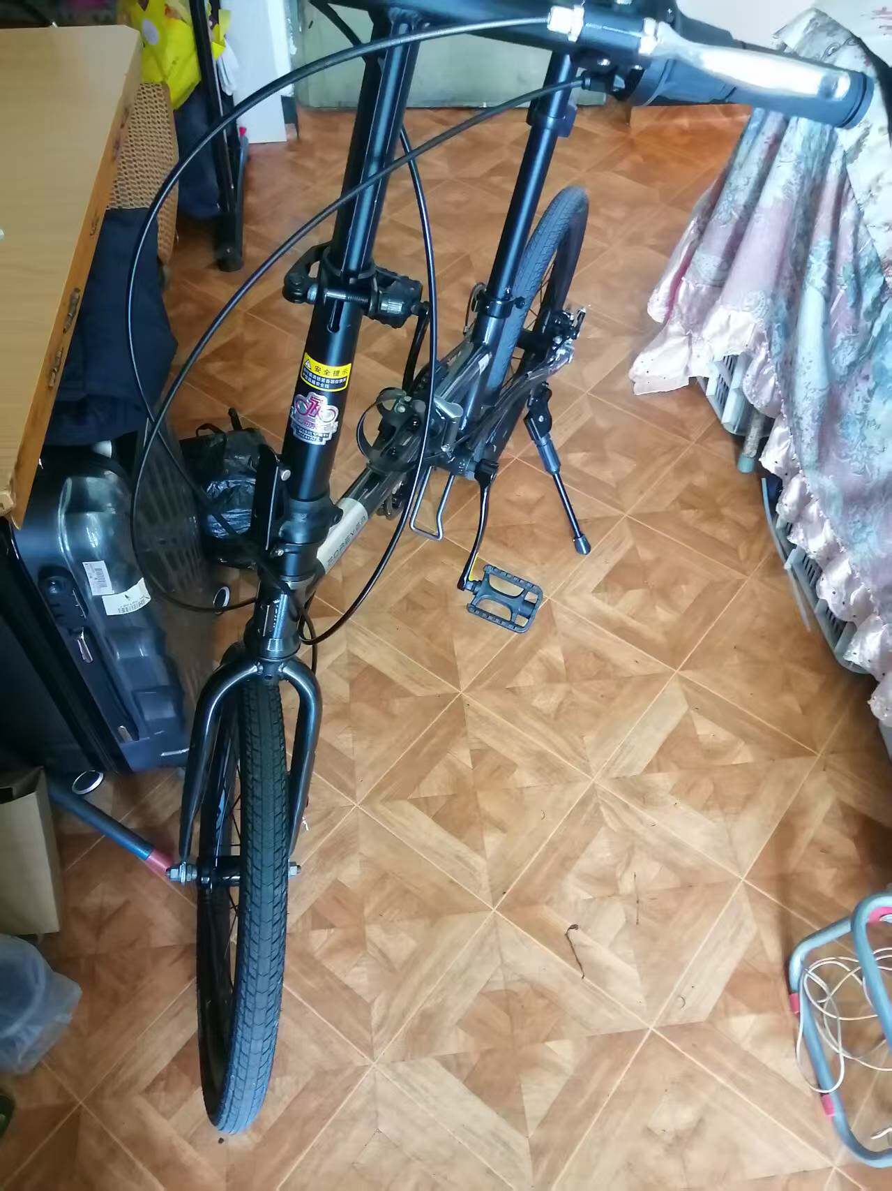 Складной велосипед Forever 16/20 дюймов, Shimano 7 скоростей, дисковые тормоза, городской photo review