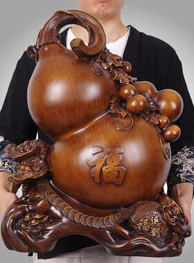 吉祥葫芦招财，入口饰品，客厅家居创意饰品，乔迁及开幕礼品饰品