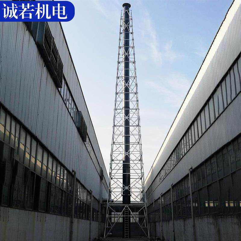 厂家供应烟囱塔 钢结构支架烟筒镀锌角钢铁塔 火炬烟囱塔