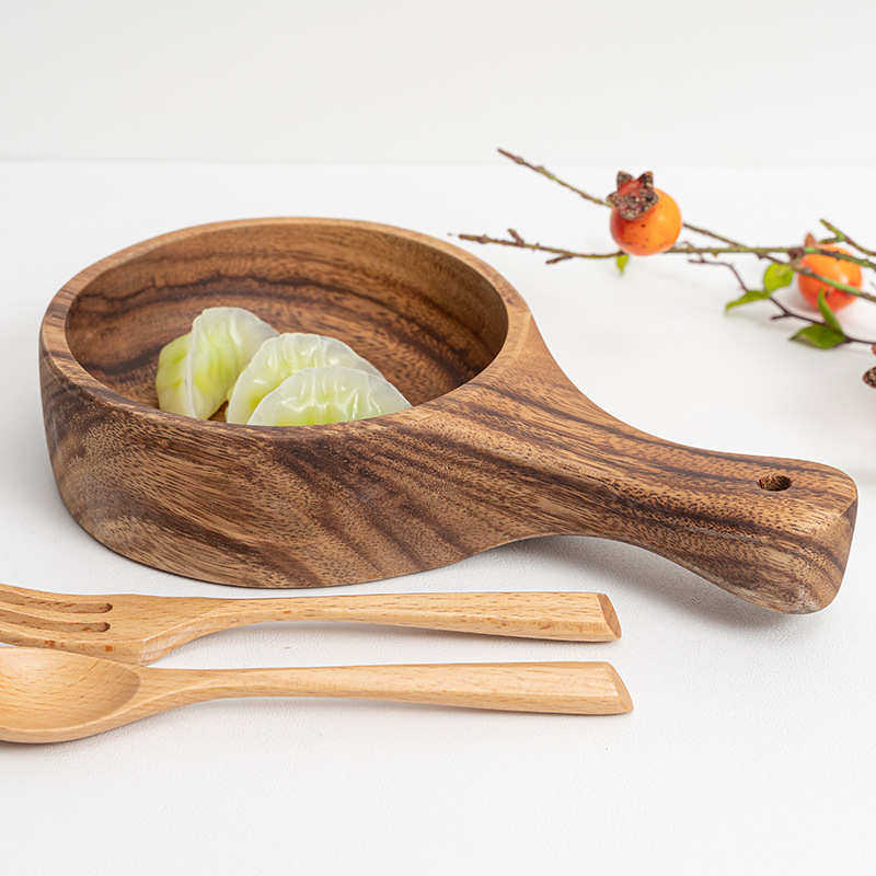榉木泡菜碗日韩式木碗网红吃播水瓢水勺汤碗ins风泡面碗沙拉碗,餐饮具,碗,淘宝优惠券,粉丝福利购,淘宝优惠卷