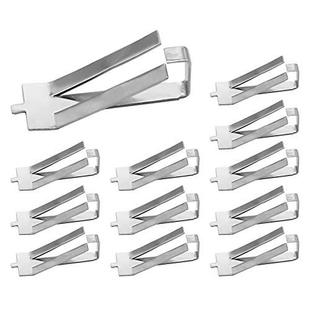 3D打印机配件 CR10 Ender3热床平台晶格玻璃PEI不锈钢固定夹