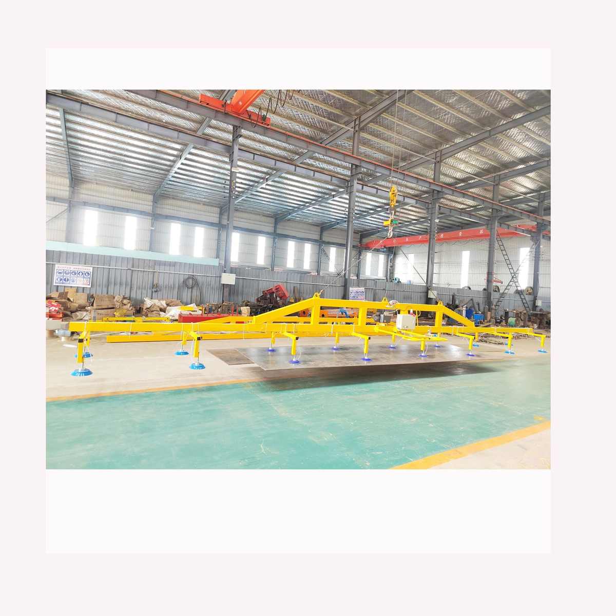 6吨电动真空吸盘多功能大吨位铁板吸盘吊具8吨12 米铁板吸盘吊具