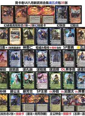 三国神刘表杀魂五虎诸葛京谋程昱沮授郭嘉柳婒曹髦幻诸葛亮马钧卡