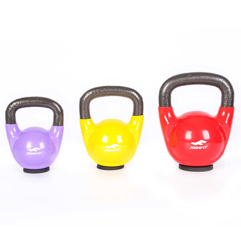 包胶男士健身器材女士铃joinfit哑铃壶提壶家用彩色