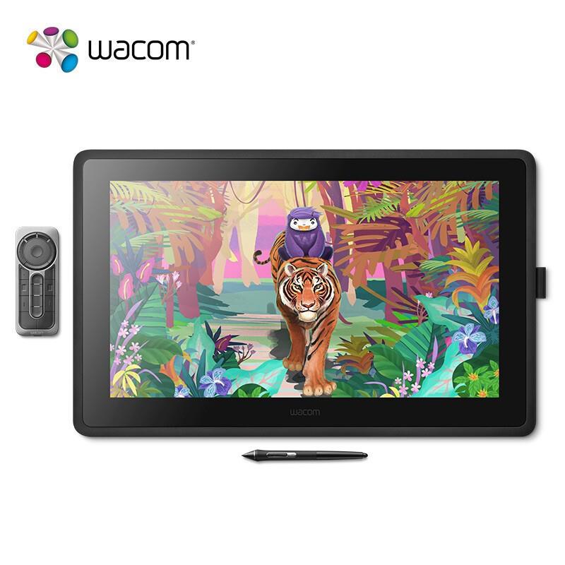 Wacom和冠新帝Cintiq创意数位屏DTK2260手绘屏数位板手绘板手写板