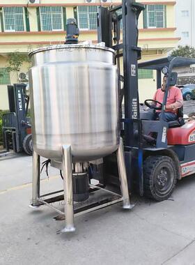 立式加热搅拌罐单层不锈钢恒温混料机双层胶水液体搅拌机