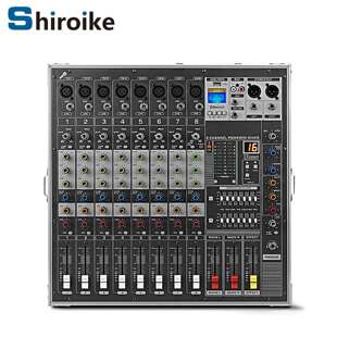 GAX-MK280 工厂直供 专业8路舞台演出大功率功放调音台一体机