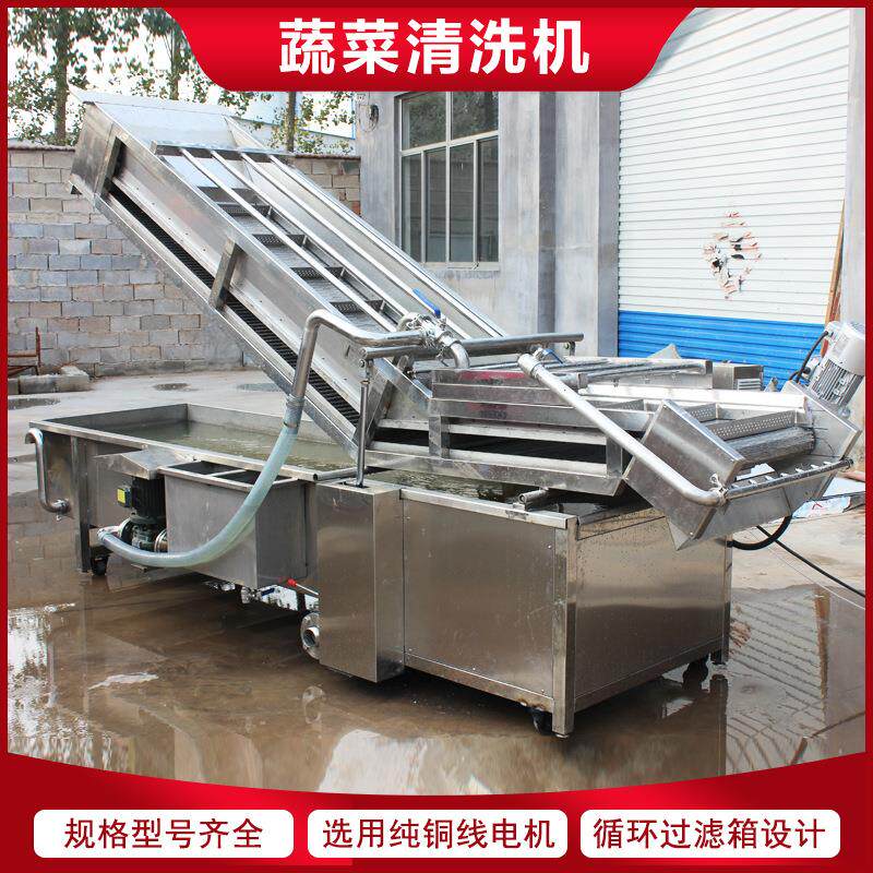 果蔬清洗机翻浪式小龙虾气泡清洗机果蔬清洗机