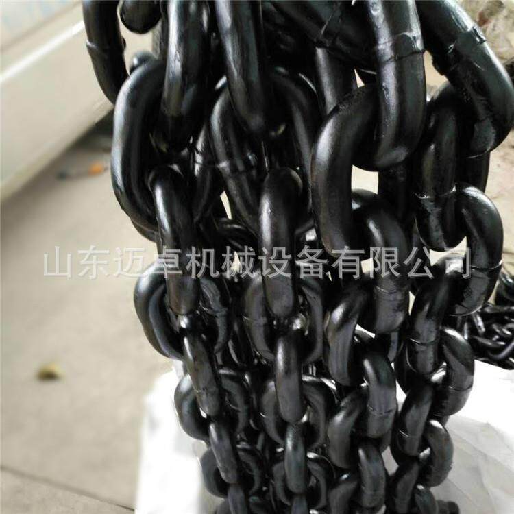 强度高18*64刮板机链条量大从优 40T刮板机配件 11环链条现货